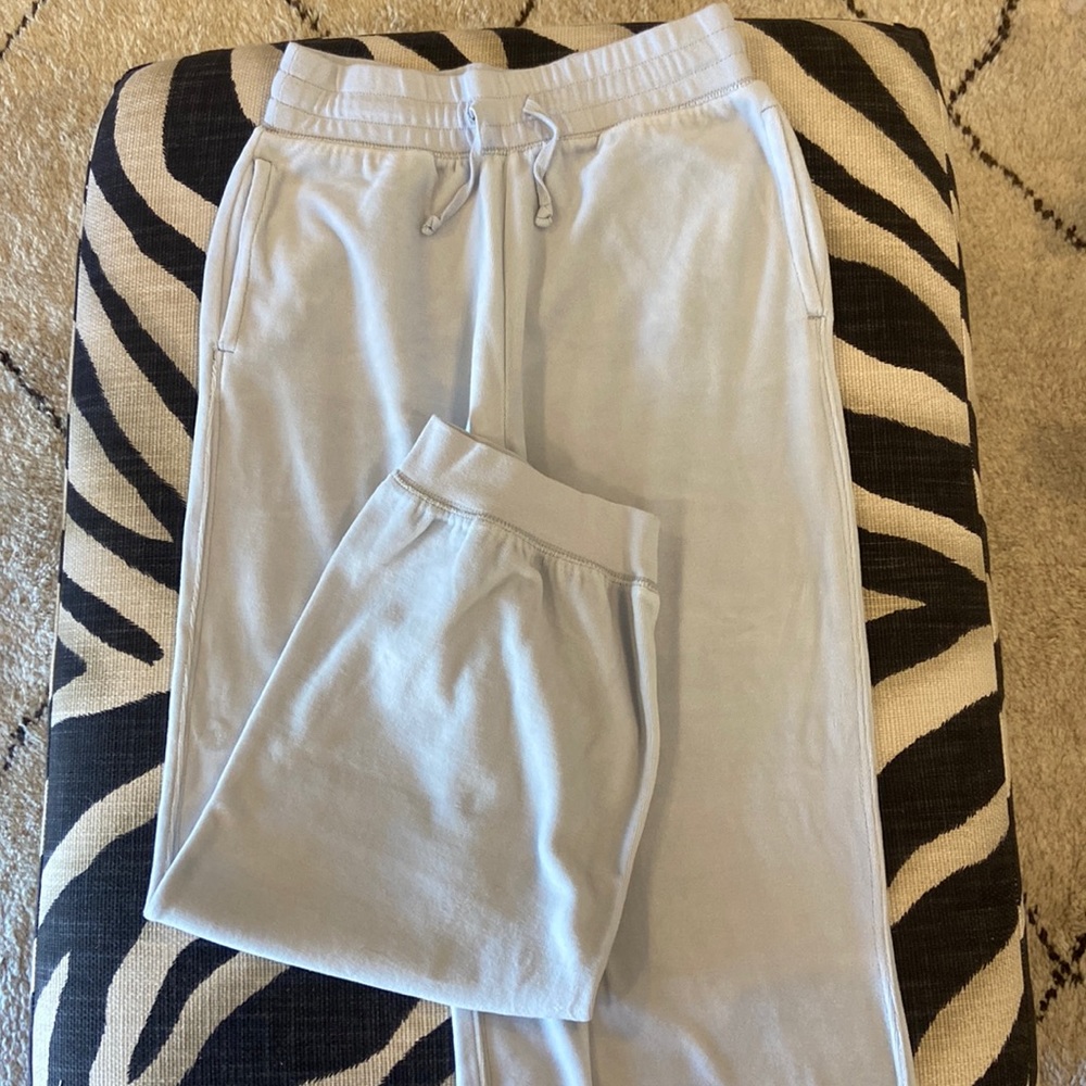 J Crew velour sweat pant.